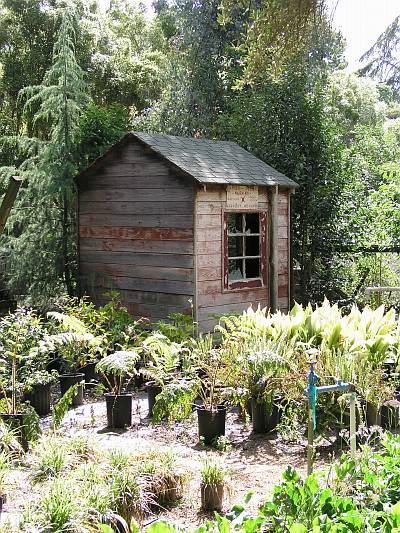 California Nursery Co. Storage Shed.